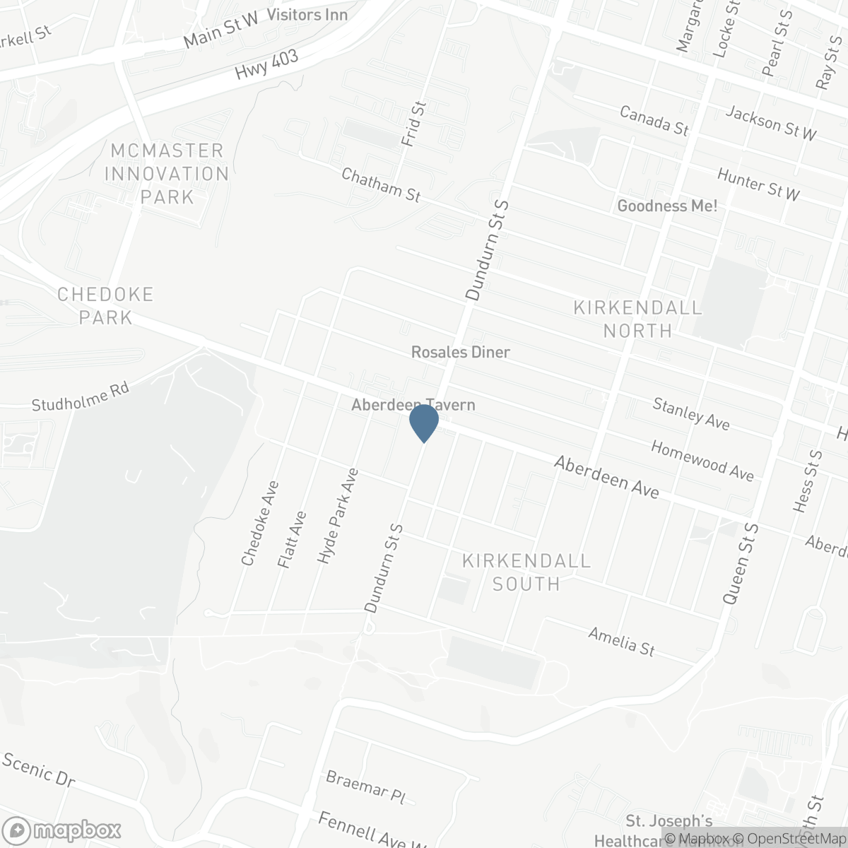 427 ABERDEEN Avenue Unit# 105, Hamilton, Ontario L8P 2S4